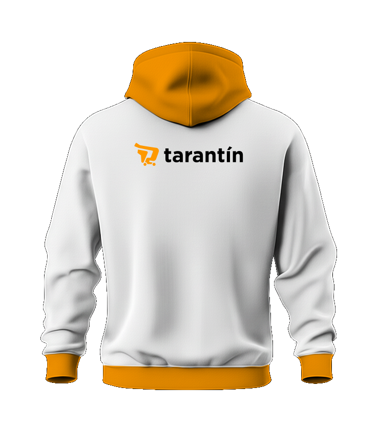 Blue Hoodie Back