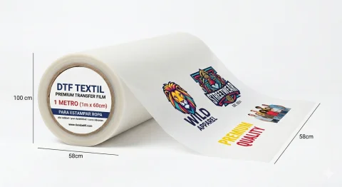 DTF textil metro