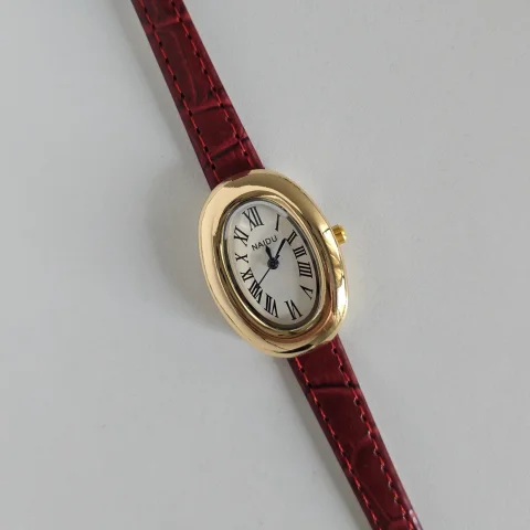 Reloj Cartier Baignoire Red Dupe 1