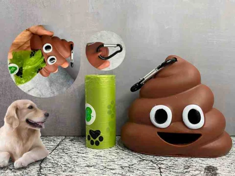DISPENSADOR LLAVERO P/BOLSAS BIODEGRADABLES 12413