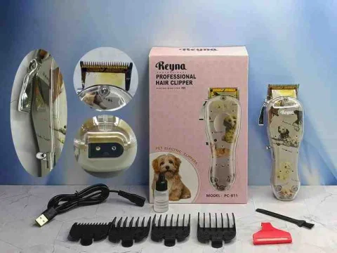 MAQUINA P/MASCOTAS AFEITADORA REYNA PC- 811 RECARGABLE