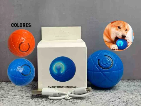 PELOTA INTERACTIVA NEUTRON PARA MASCOTAS 52CM RECARG 2C
