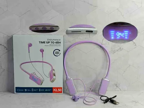 AUDIFONO BT DEPORT KL50 ENDURANCE MORADO KL50M