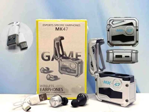 AUDIFONO BT MK47 PLATA 11254P