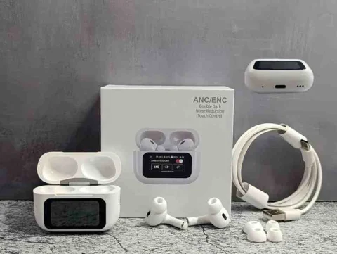 AUDIFONOS ANC/ENC CON IA A9PRO BLANCO 12497B