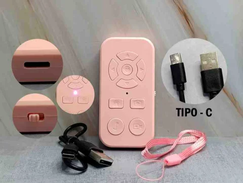 CONTROL BT ROSADO P/TELEFONO SOLO TIKTOK DY10RS