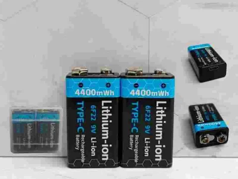 BATERIA X2 9V 4400MWH RECARG LITHIUM-ION 13767-4400