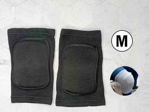 PAR RODILLERA LARGA TALLA M NEGRO C/PROTECCION 13249N