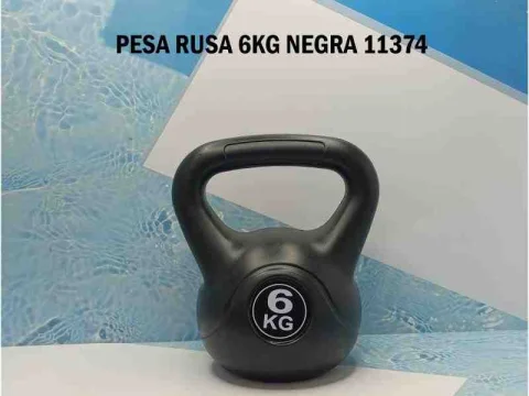 PESA RUSA 6KG NEGRA 11374