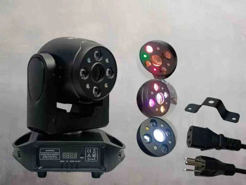 CABEZAL MOVIL 120W SHARP SWORD 4+4+1 LUPAS 13641-SHA
