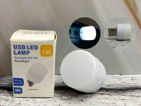 LAMP LED USB 1W 5V-1A 12385