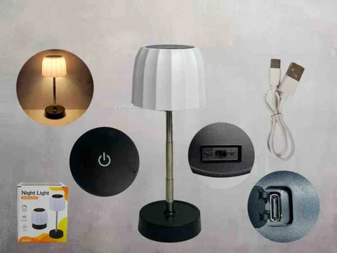 LAMPARA D/MESA RECARG TOUCH AJUST ZJ-329C