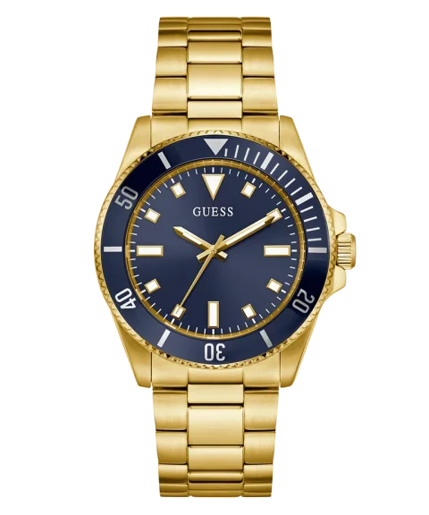 GUESS Mens Gunmetal Analog Watch
