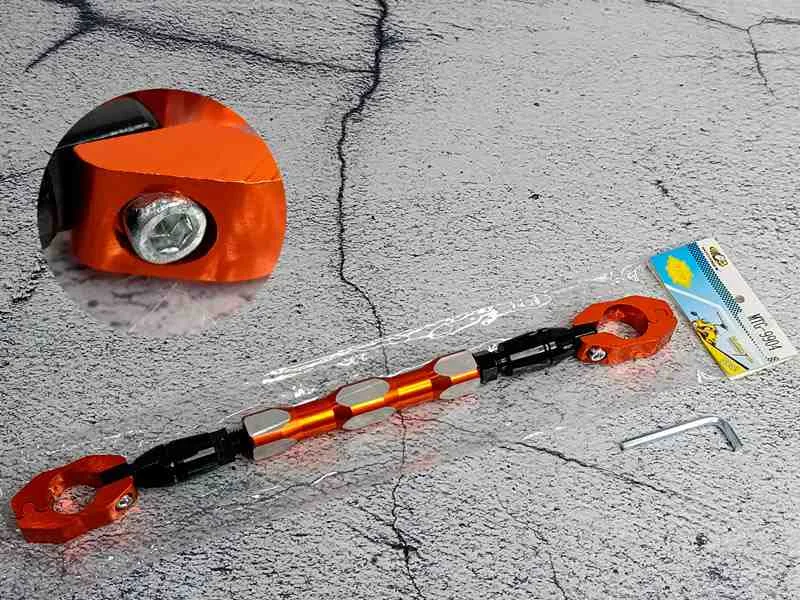 BARRA MOTOTIGER ROMPE DIENTE NARANJA MTG-9904NJ