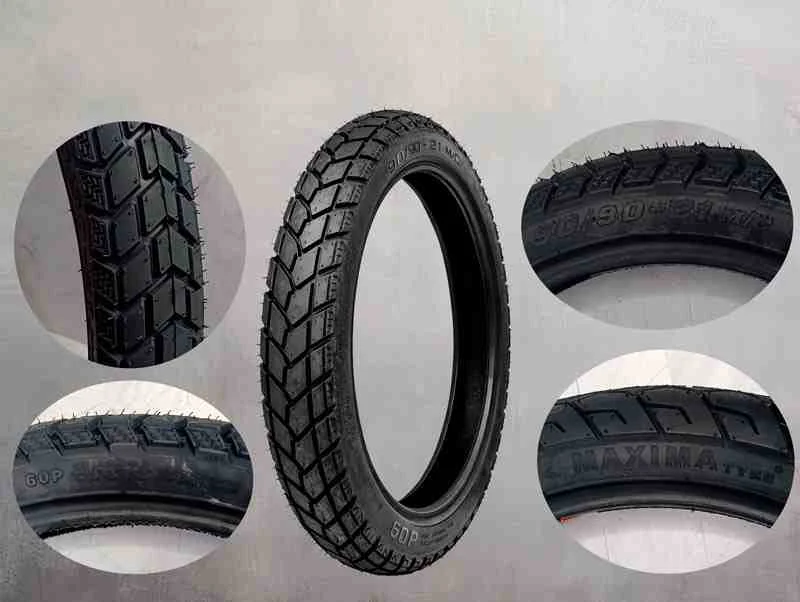 CAUCHO DE MOTO 90/90- 21 TL 60P MAXIMA TYRE 8L PG52P-01-90