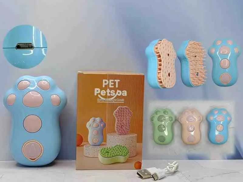 CEPILLO MASSAGE COMB DE VAPOR PARA MASCOTAS 3C 11698