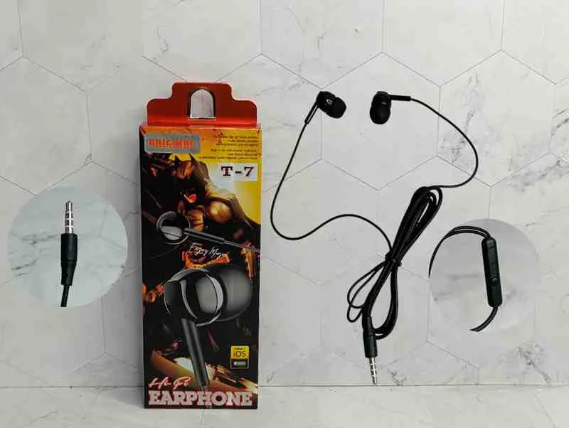 AUDIFONO 3.5MM T-7 ORIGINAL HL
