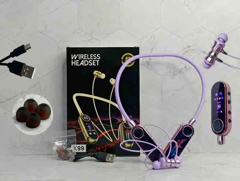 AUDIFONO BT DEPORT X99 MORADO X99M
