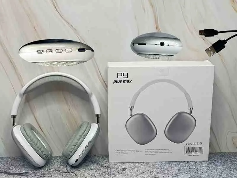 AUDIFONO BT P9 PLUS MAX BLANCO P9PLUS-B