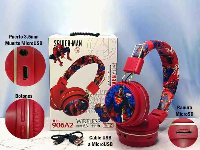 AUDIFONO SUPERMAN AH-906A2