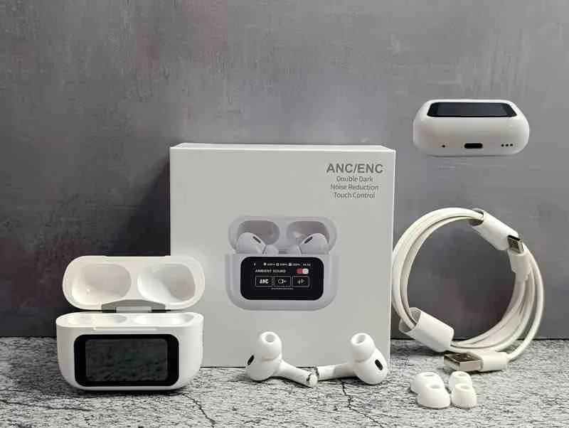 AUDIFONOS ANC/ENC CON IA A9PRO BLANCO 12497B