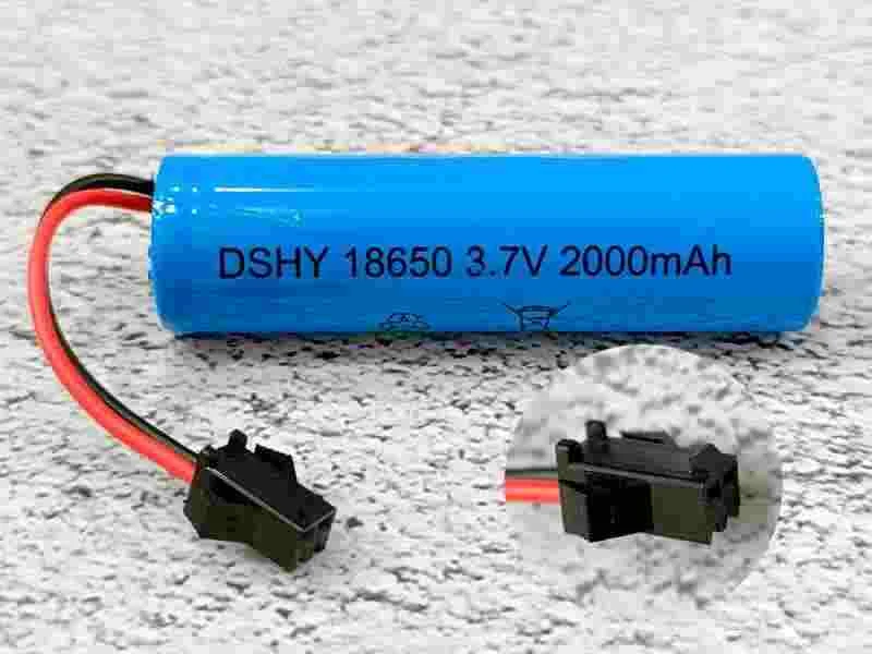 BATERIA 18650 3.7V C/CABLE 2000MAH LI-ION 12170