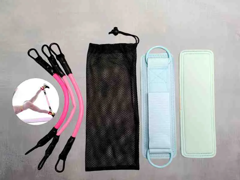SET AZUL DE CORREAS VALEO P/TOBILLO+LIGAS PARA GYM 12541AZ