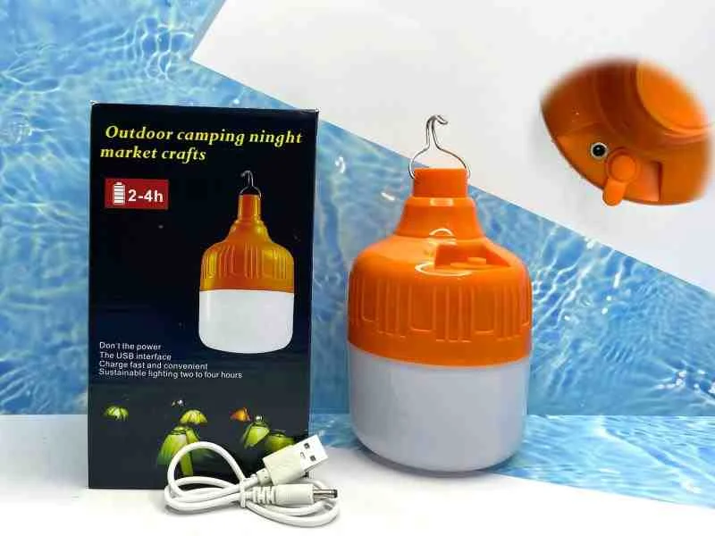 BOMBILLO NARANJA 80W RECARGABLE SM 11580