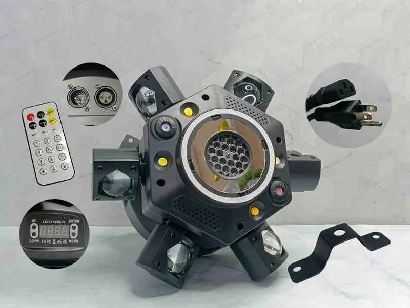 CABEZAL MOVIL 120W CYCLONE SX-6 ABYSS 12970-ABY