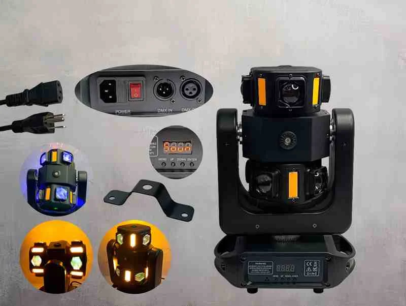 CABEZAL MOVIL 150W SPEED WIND 8LUPAS TIPO ROBOT 13641- SPEED