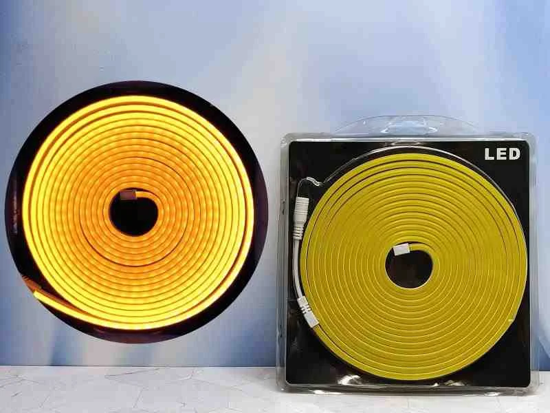 CINTA LED NEON 5M AMARILLO 12V 102351AM