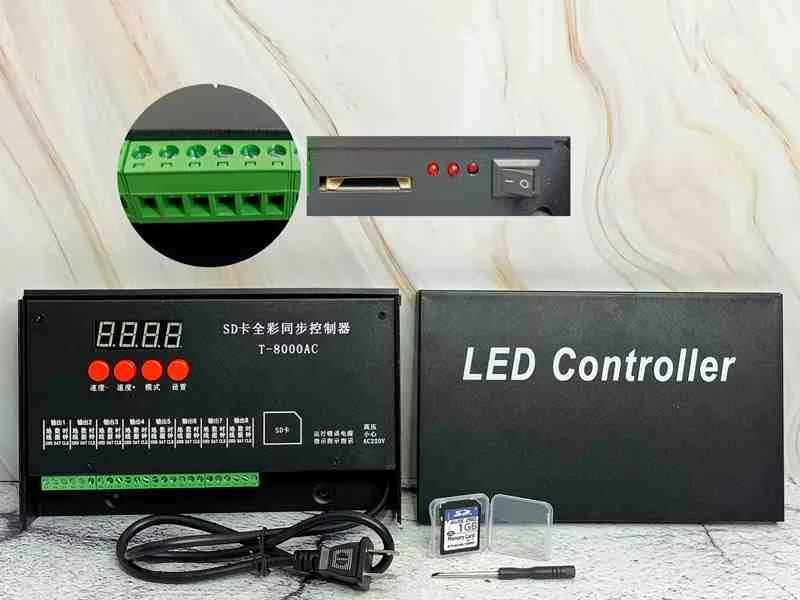 CONTROLADOR LED T- 8000AC 220V