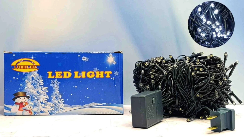 LUCES DE NAVIDAD ARROCITO 300LED BLANCAS